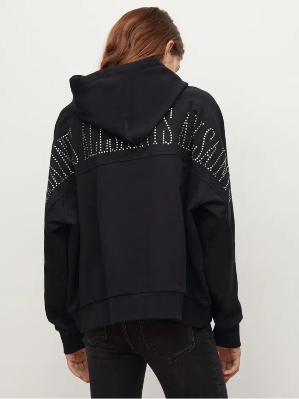 Allsaints Talon Stud hoodie